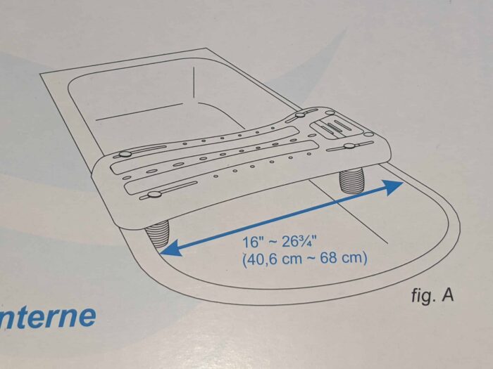 Bath Transfer Board with Handles - AquaSense - Image 3
