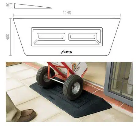 Raven Threshold Rubber Ramps - Image 3