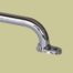 Stainless Steel Grab Rail with Single Hole Exposed Flange