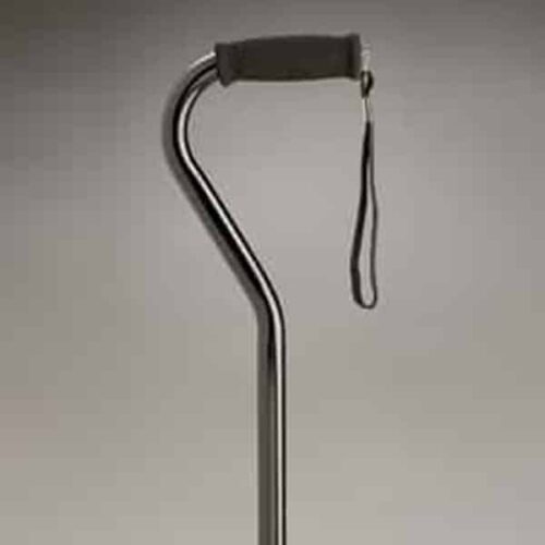 Swan Neck Walking Stick with Strap