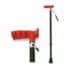 Walking Stick T Handle Soft Grip - Red