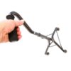 Sturdy aluminium construction with lightweight feel