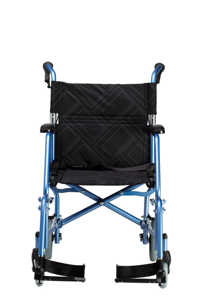 Omega LA1 Lightweight Transit Wheelchair Front