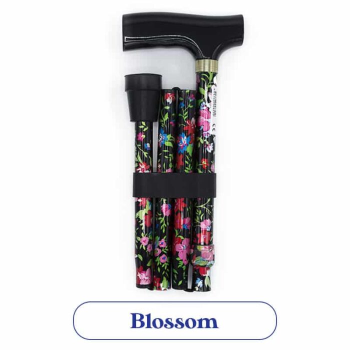 Folding Walking Stick - Blossom