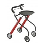 Red and Black Trust Care Indoor Rollator