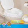 Ergonomic moulded Raised toilet seat