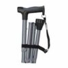 Grey Folding Walking Stick