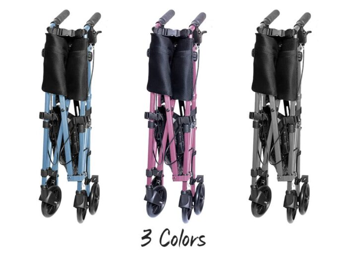 EZ Fold N Go Rollator Folded