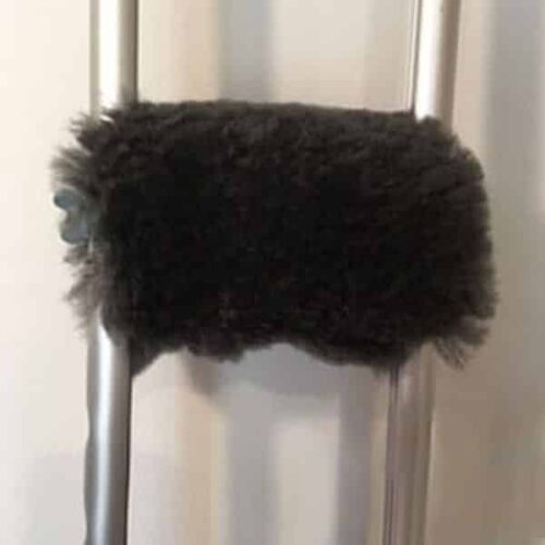 Lambcare Crutch Handle Covers - Grey