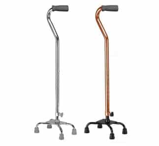 Quad Small Base Walking Stick