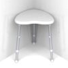 Space Saver Corner Shower Stool
