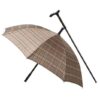 Brown Carbon Fibre Umbrella Cane