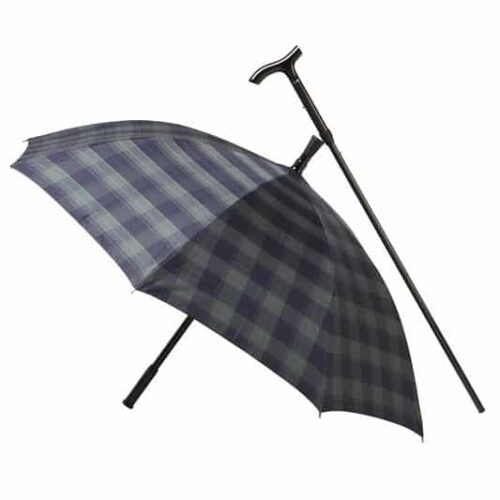 Green Carbon Fibre Umbrella Cane