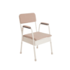 Aspire Classic Bedside Commode - Slate Vinyl - Image 2