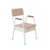 Aspire Classic Bedside Commode- Champagne Vinyl