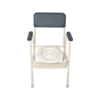 Aspire Classic Bedside Commode - Slate Vinyl - Image 7