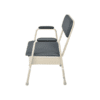 Aspire Classic Bedside Commode - Slate Vinyl - Image 5