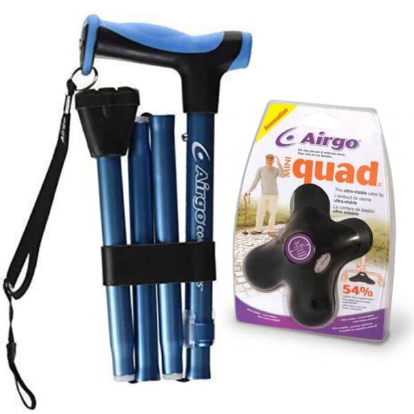 Airgo Comfort Plus + Airgo Mini Quad Cane Tip • Able Medilink