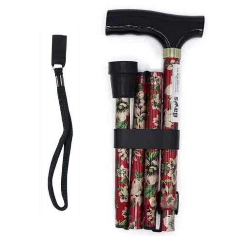 Walking Stick Strap + Floral Walking Stick