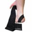 Bodyassist Elastic Ankle Wrap with Loop Anchor Black