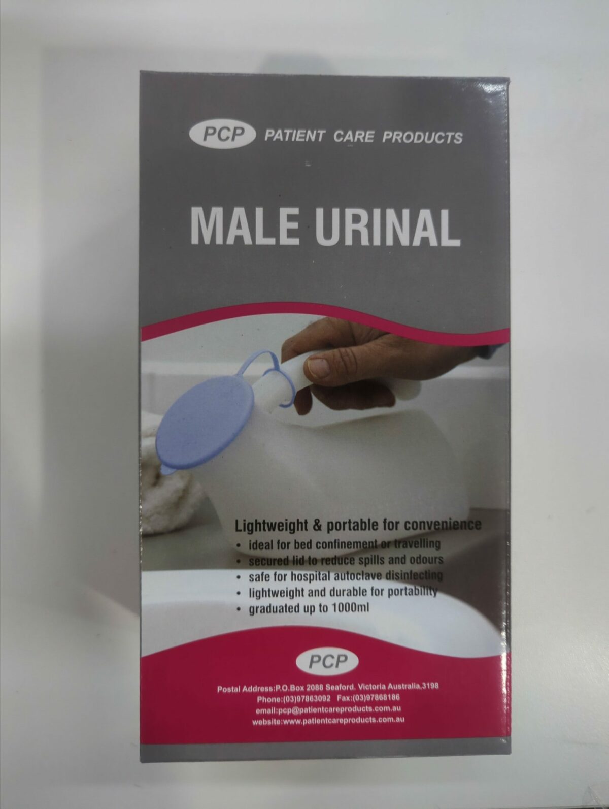 Male Urinal Bottle PCP • Able Medilink