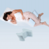 Slide Sleeper - Cotton Overslip - White