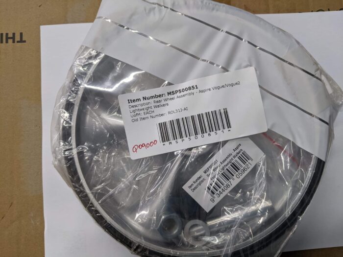 Aspire Vogue REAR Wheel x 1