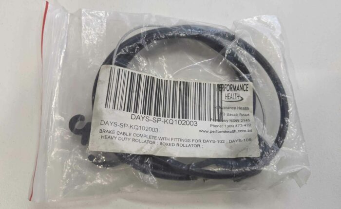 Brake Cable Complete with Fittings - 2 in 1 Rollator