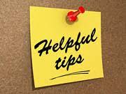 Helpful Tips