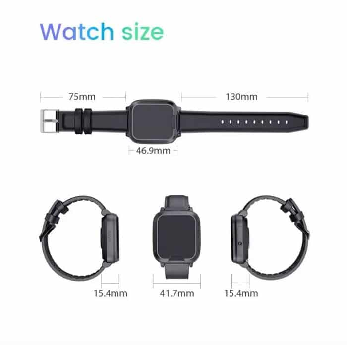 Watch Alarm 4G – For medical purposes - BLACK With Telstra SIM - Image 5