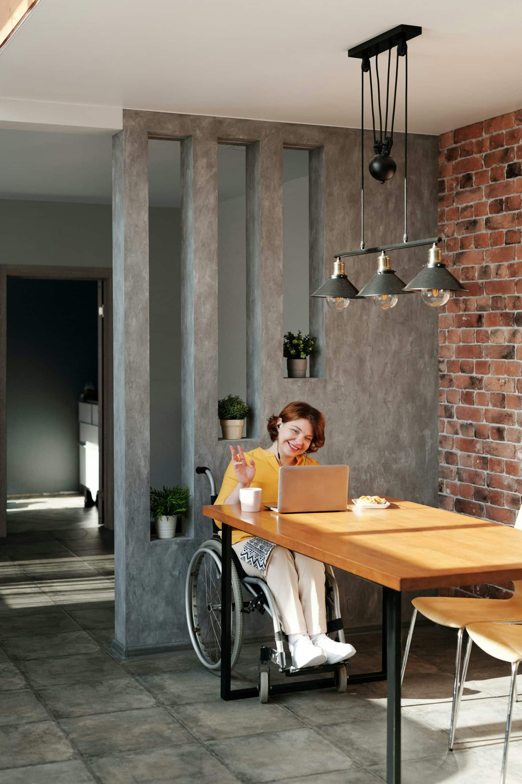 Lady in a Wheelchair