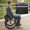 18' x 16' Black Wheelchair Bag W/ Ref Stripe - Image 3