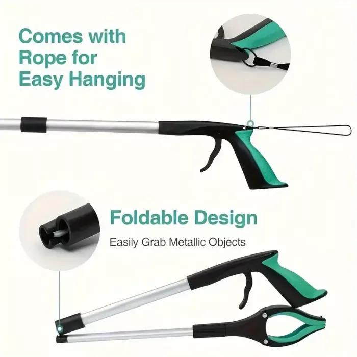 Premium Foldable Grabbing Tool - GREEN