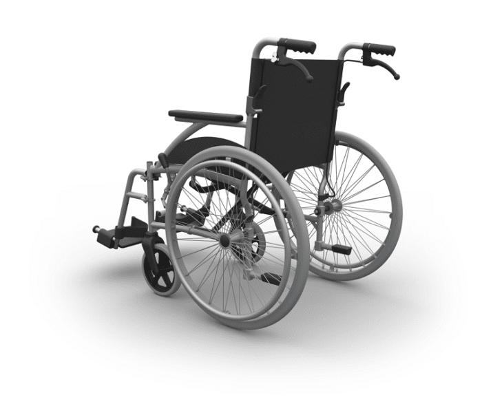 CRYSTAL 2  Self Propel Wheelchair - Image 4