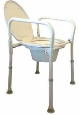 Foldable Over Toilet Frame or Commode - Image 3
