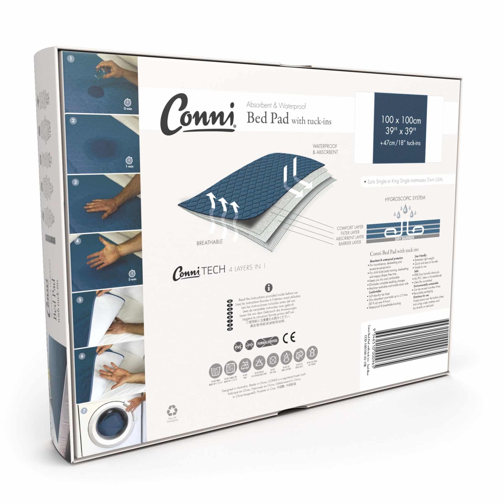 Conni Bed Pad with Tuck-In - Image 3