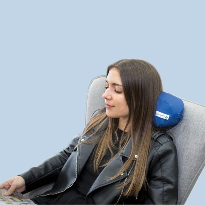 Travel Nut Pillow - Dark Navy Blue - Image 3