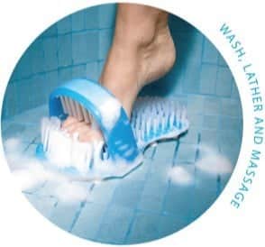 Shower Sandal Foot Scrubber - Image 2