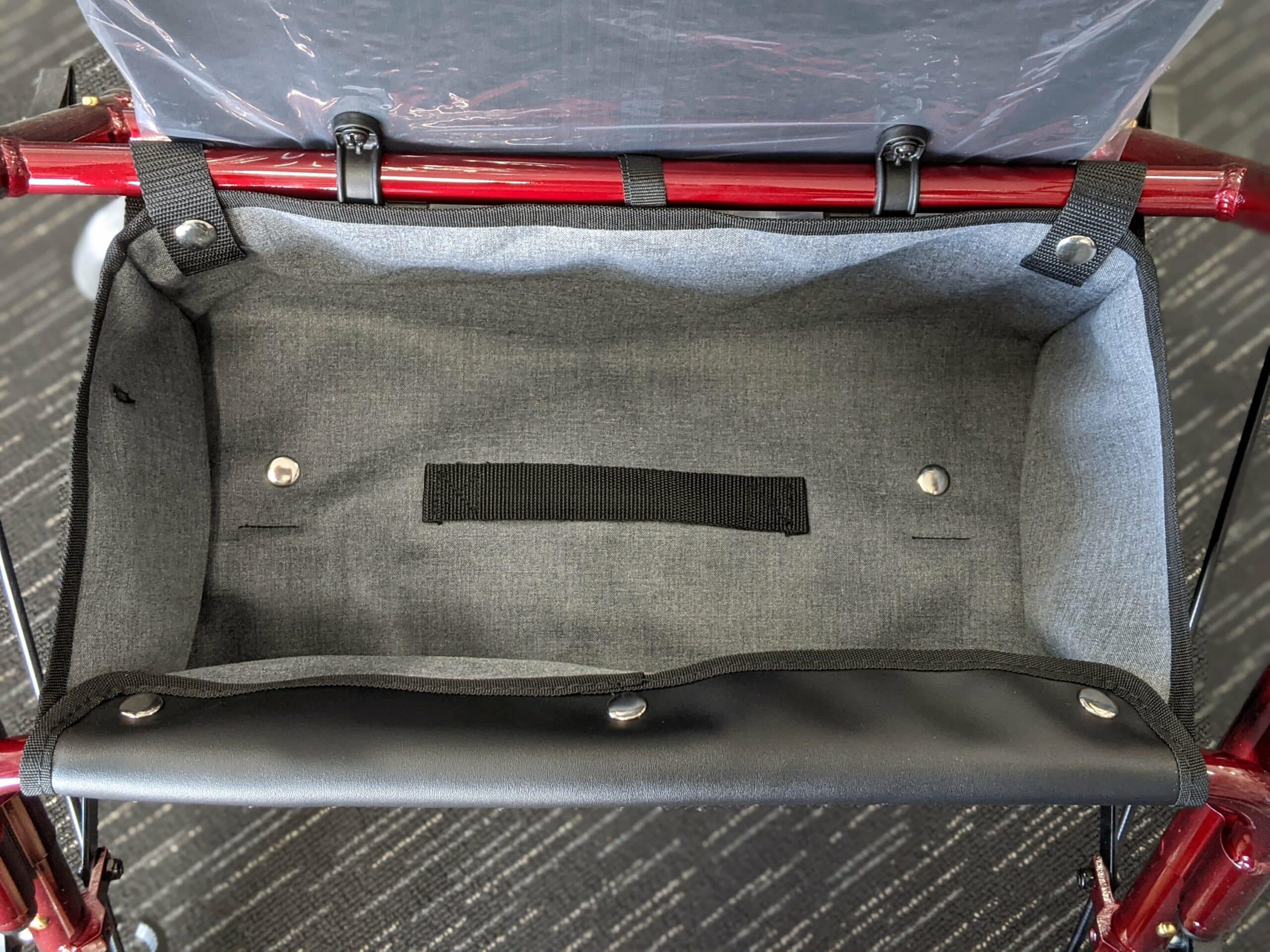 Vinyl - Four wheel Rollator Bag - Image 3