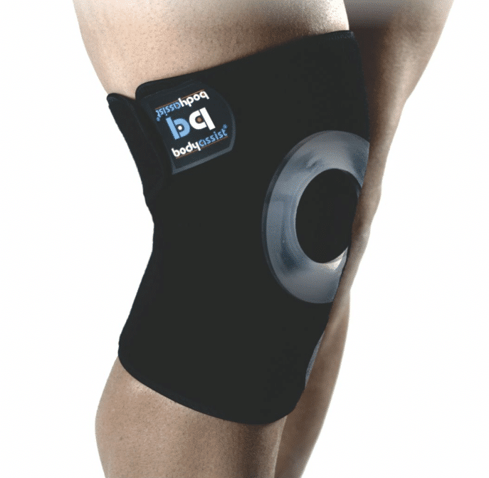 Thermal Knee Wrap with Gel Buttress - Black - Image 2