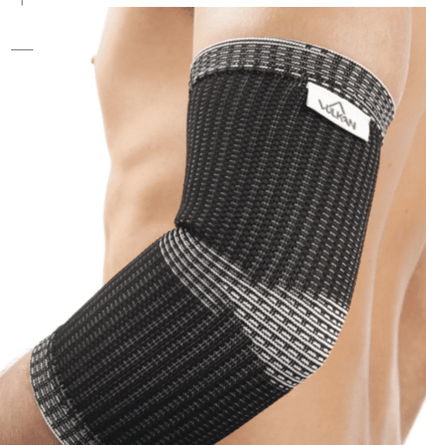 Vulkan Advanced Elastic Elbow Support - Black - Small