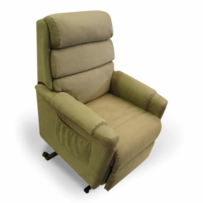 Topform Lift and Recline Chair - Ashley - Topsuede