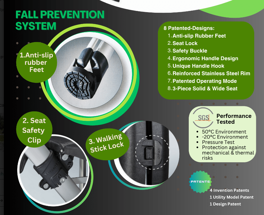 Ta-Da Walking Stick Chair - Image 3