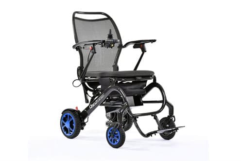 QUICKIE Q50 R Carbon Fibre Folding Powered Wheelchair - Image 4