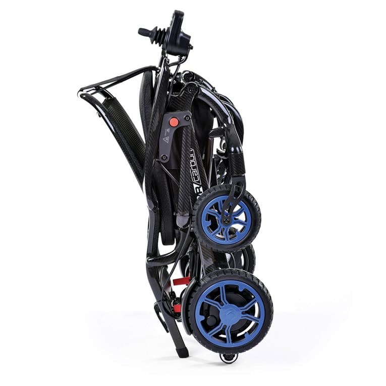 QUICKIE Q50 R Carbon Fibre Folding Powered Wheelchair - Image 2