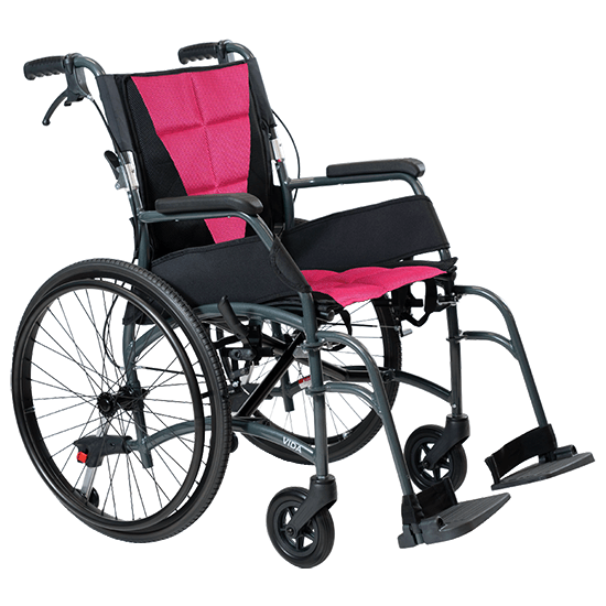 Aspire Vida Folding Wheelchair - Self Propelled - Image 4
