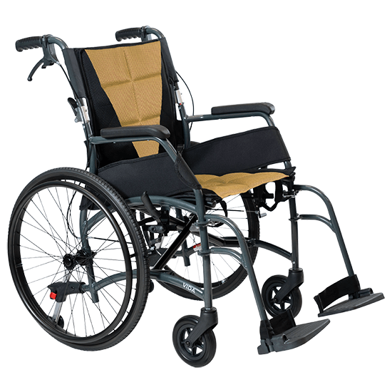 Aspire Vida Folding Wheelchair - Self Propelled - Image 2