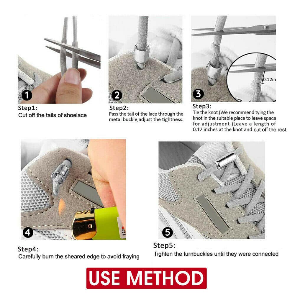 No-Tie Shoelaces - Image 5